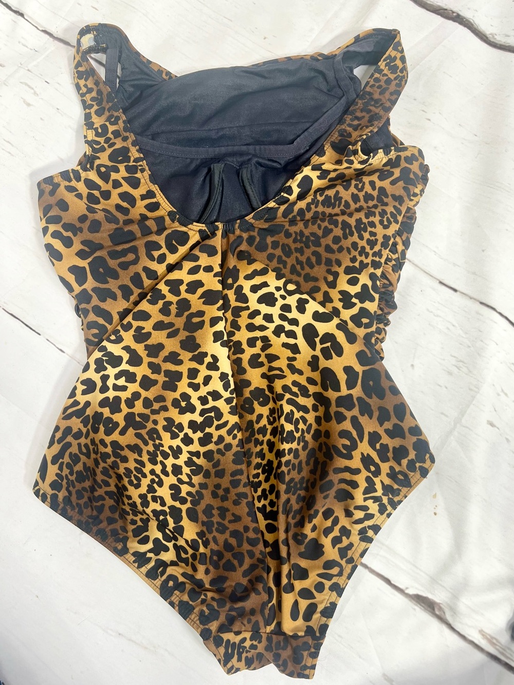 Miraclesuit Leopard Print Swimsuit - Picture 6 of 7